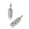 DRUT 1pcs 3.5mm Mono Jack Plug to RCA Phono Socket