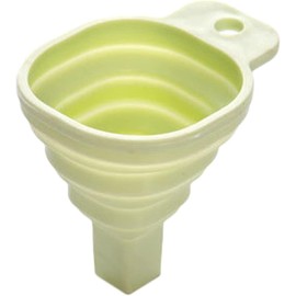 Mini embudo plegable de silicona que ahorra espacio para la seguridad y la salud, fácil de usar y limpiar para cocinar regalos de cocina