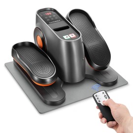 Ellipse Leg Exerciser as Seen on TV, Under Desk Elliptical Machine, Seated Exercise Equipment for Seniors Home Fully Assembled