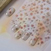Flower Nail Stickers Nail Art Stickers 3D Self Adhesive Nail