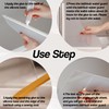 Shineligee 2 Pack Updated Shower Splash Guard, Large Splash Guards