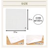 Gauze Handkerchief Set of 3, Iroha-chan, Silver, Made in Japan,