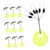 CORHAD 100pcs Shaped Space Beans Rubber Stops Durable Float Stoppers