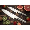 Global UKON 5' Hollow Ground SANTOKU
