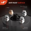 A-Premium Front and Rear Wheel Lug Nuts Compatible with Toyota
