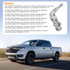 Rear Right Exhaust Bracket Muffler Support Rubber Isolator Hanger Set,