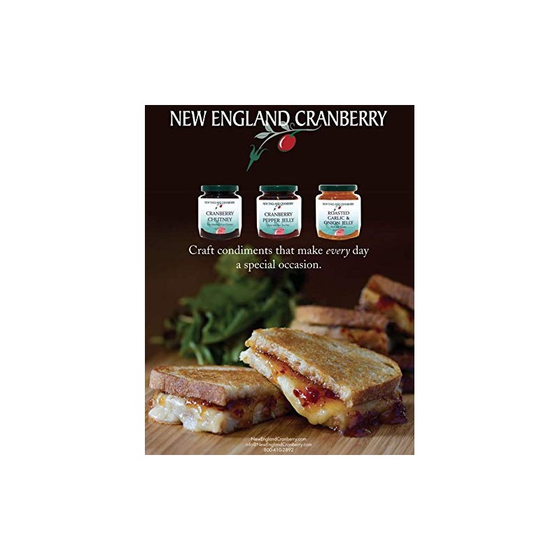 Cranberry Pepper Jelly, All Natural, 12 Ounces