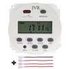 12V Timer Switch - Programmable, DC/AC/Solar Battery Powered | 12