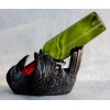 Ebros Macabre Potion Raven Crow Mystical Wine Bottle Holder Figurine