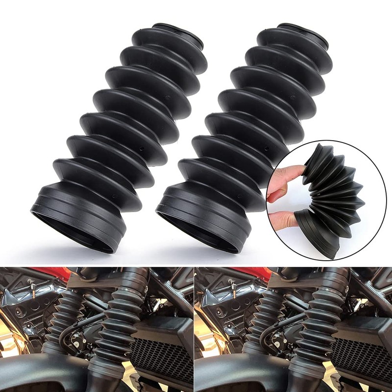 Wodpice Fork Rubber Gaiters Boots for Rebel 500 300 1100