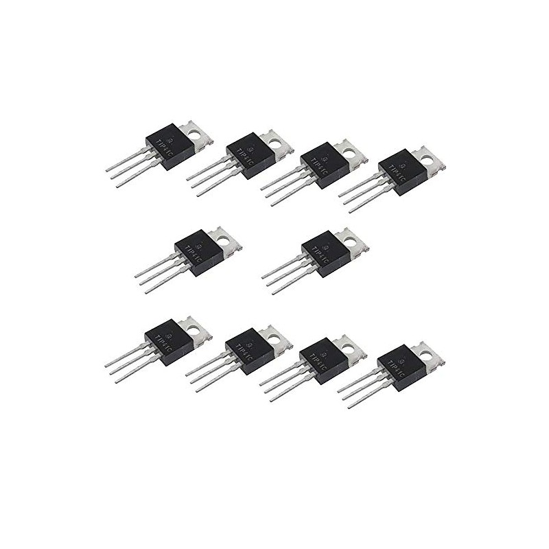 Pack of 10 Transistor TO220 TIP41C NPN
