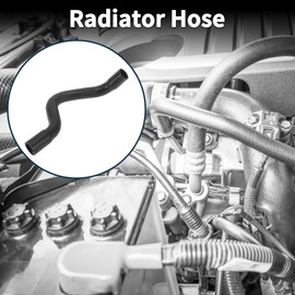 REPAIROCK Radiator Hose Heater Hose No.30741241 for Volvo S80 1999-2006 Black Rubber 1 Pc Upper Water Pipe Good Sealing