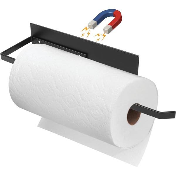 Technology Broker Magnetic Paper Towel Holder Under Cabinet Paper Roll