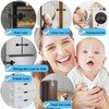 Fursafe&Q Cabinet Locks Baby Proofing, Baby Drawer Safety Locks -Adhesive