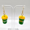 Handmade Subway Cup Earrings - Mini Brands Earrings - Fast
