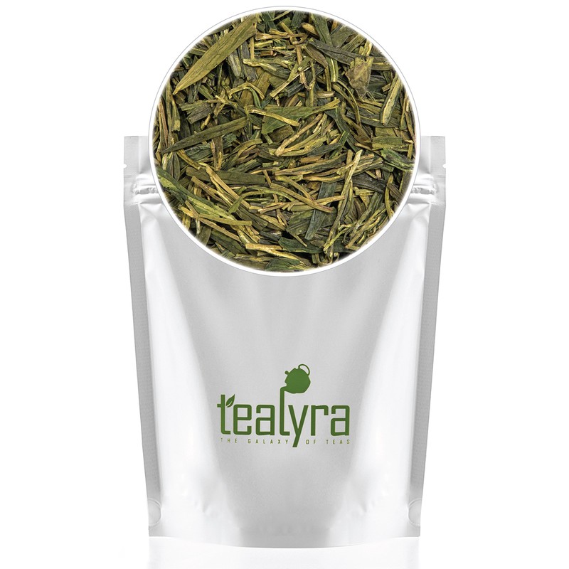 Tealyra - Premium Dragon Well - Long Jing - Green