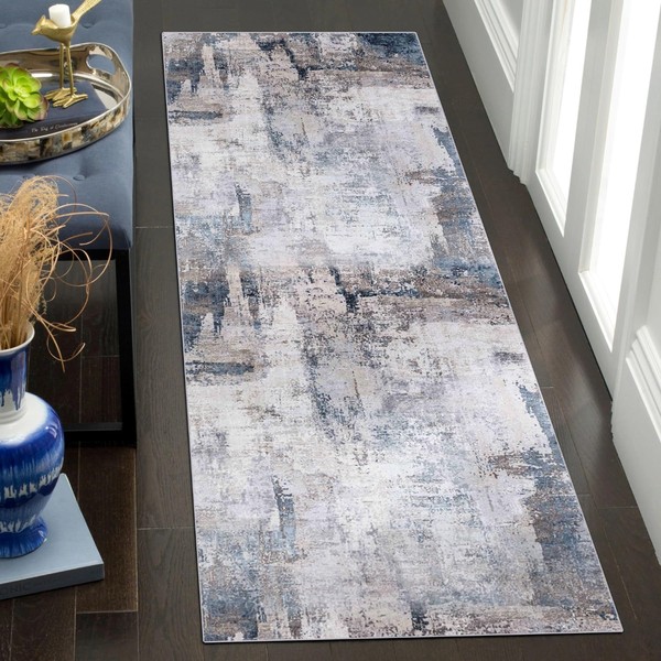 vivorug Machine Washable Runner Rug, 2' x 7', Entryway Rug