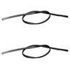 YKWYKW Roof Trim Molding Kit Weatherstrip Sealing Strip Replacement for