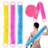 3 PACK Double-Sided Lace Cloth Back Loofah Scrubber Bath Scrub