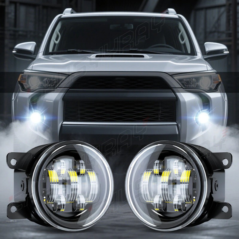 CHUSYYRAY Pair For 2011-2015 Ford Explorer 2013-2016 Fusion LED Fog
