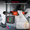XUNTOP Inclinometer Digital Protractor Inclinometer Measuring Range 4 x 90°,