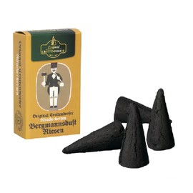 Original Crottendorfer Giant Incense Cones Set – Fragrances: Miner Fragrance, Colourful Giants, Colourful Giant Mix, Colourful Giant Summer, Colourful Giant Winter – Quantity: 25 Pieces – Size: XL –