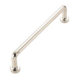 khtumeware 10 Pack Polished Nickel Cabinet Pulls 5 Inch(128mm) Hole Centers Cabinet Handles Kitchen Hardware Straight Bar for Cabinets and Drawer Pulls