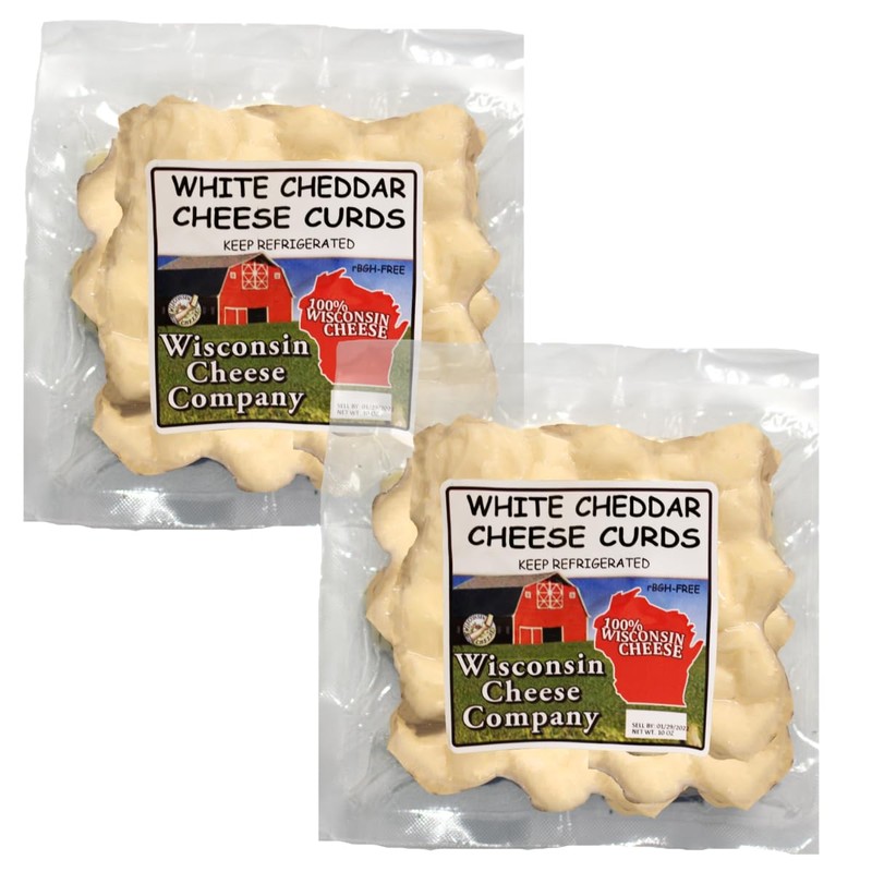 Wisconsin Cheese Company - 100% Wisconsin White Cheddar Cheese Curds