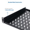 Cable Matters 1U Server Rack Shelf for 19" Rack &