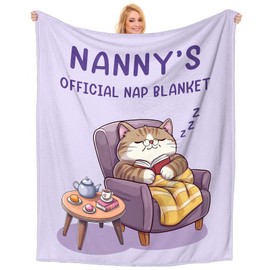 Christmas Nanny Gifts, Nanny Birthday Gifts, 60''*50'' Blanket, Gifts for Nanny, Nanny Gift, Gifts for Nanny on Her Birthday, Birthday Gifts for Nanny, Nanny Gifts for Birthday, Best Nanny Gifts