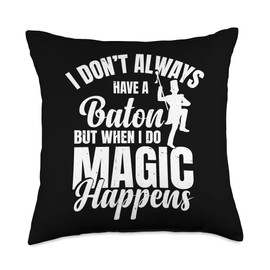 Drum Major Baton Drum Major Costume Drum Major Uniform Throw Pillow