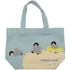 Friends Hill IS-164-138 Mini Tote Lunch Bag, Blue, 11.8 inches