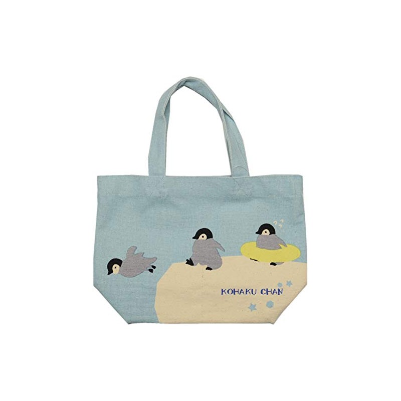 Friends Hill IS-164-138 Mini Tote Lunch Bag, Blue, 11.8 inches