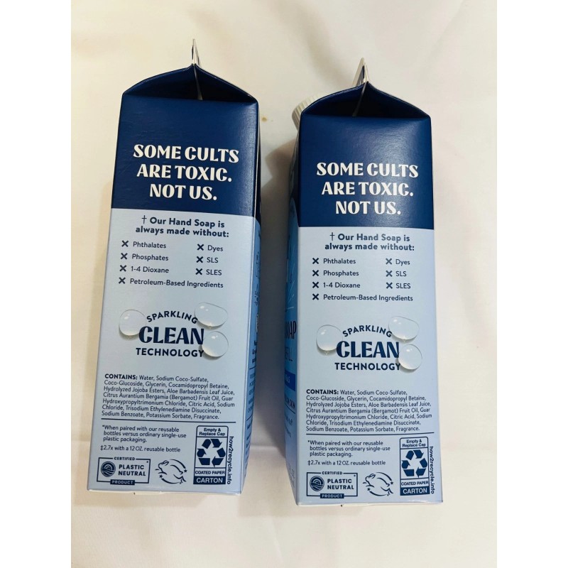 Cleancult - Liquid Hand Soap Refills - Sea Minerals 32