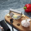 430 Stainless Steel Garlic Press, Garlic Crusher, Garlic Cutter, Garlic