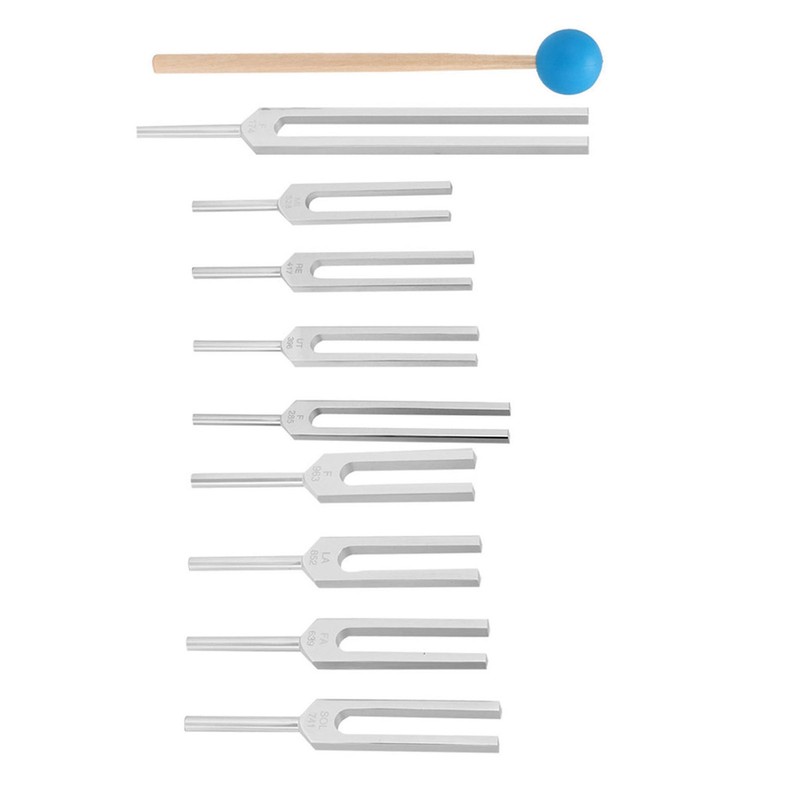 9pcs 174/ 285/ 396/ 417/ 528/ 639/ 741/ 852/ 963HZ