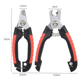 DIGIFLEX Haustier Nageltrimmer Clipper aus Edelstahl zur Haustierpflege von Hunde Katzen Kaninchen Hasen etc.