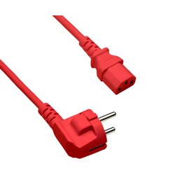 Power cord YP-22/YC-12, 0.75mm², VDE, 1.8m