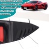 Hudiriy Rear Side Window Louvers Air Ven Decorative Compatible with