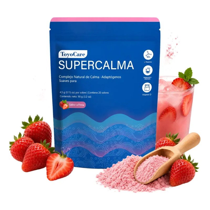 Toyocare Supercalm Ksm-66 Magnesio Y L-teanina 20 Sobres