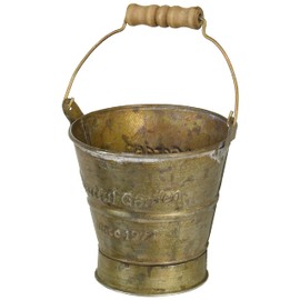 GREENHOUSE Antique Tin Pot 2363-C