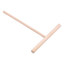 2Pcs Wooden Crepe Maker Pancake Batter Spreader Stick Kitchen Cooking Utensils Tools for Restaurant Canteen Specially Supplies Practical Treatment Crepe Makers Specialty Appliances Crepe Spreader Tool
