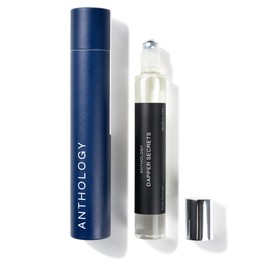 Anthology Dapper Secrets Roll on Perfume oil 0.3 oz 9 ml | Citrus, Bergamot, Lavender | Alcohol Free Rollerball, Travel size Fragrance Oil, Mini Perfume