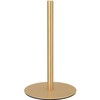 Gold Paper Towel Holder Countertop, Free-Standing Kitchen Roll Holder, Stainless