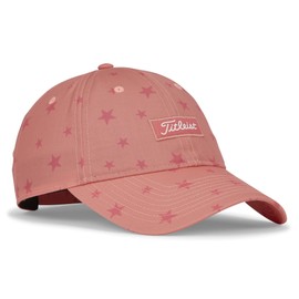 Titleist Women's Charleston Prints Golf Hat Peach One Size Fits Most