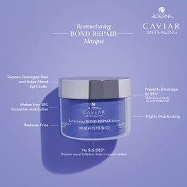 Alterna Haircare Caviar Anti-Aging Restructuring Bond Repair Masque, 2 Count