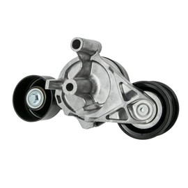 38257 Drive Belt Tensioner Assembly with Pulley Compatible with Ford 04-05 E-350 Club Wagon / 04-10 E-350 E350 Super Duty / 03-05 Excursion/for F250 F-350 F350 Super Duty 03-07 Replaces 3C2Z6B209AA