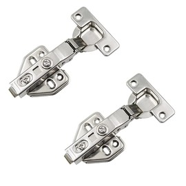Hardys Cabinet Hinges - Premium 35mm Soft Close Cupboard Hinges for Bathroom Cabinet, Kitchen Cabinet, Door Hinges - Durable Stainless Steel, Silent, Easy Install Small Hinges