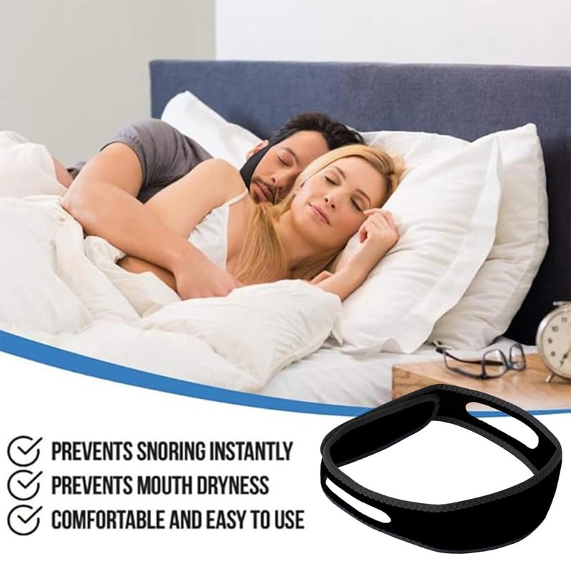 Anti Snoring Chin Strap, Update Snoring Stopper Snoring Solution Professional