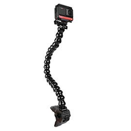 PellKing Jaws Flex Clamp Mount with Adjustable Gooseneck 19 Sections Compatible with Osmo Pocket 3